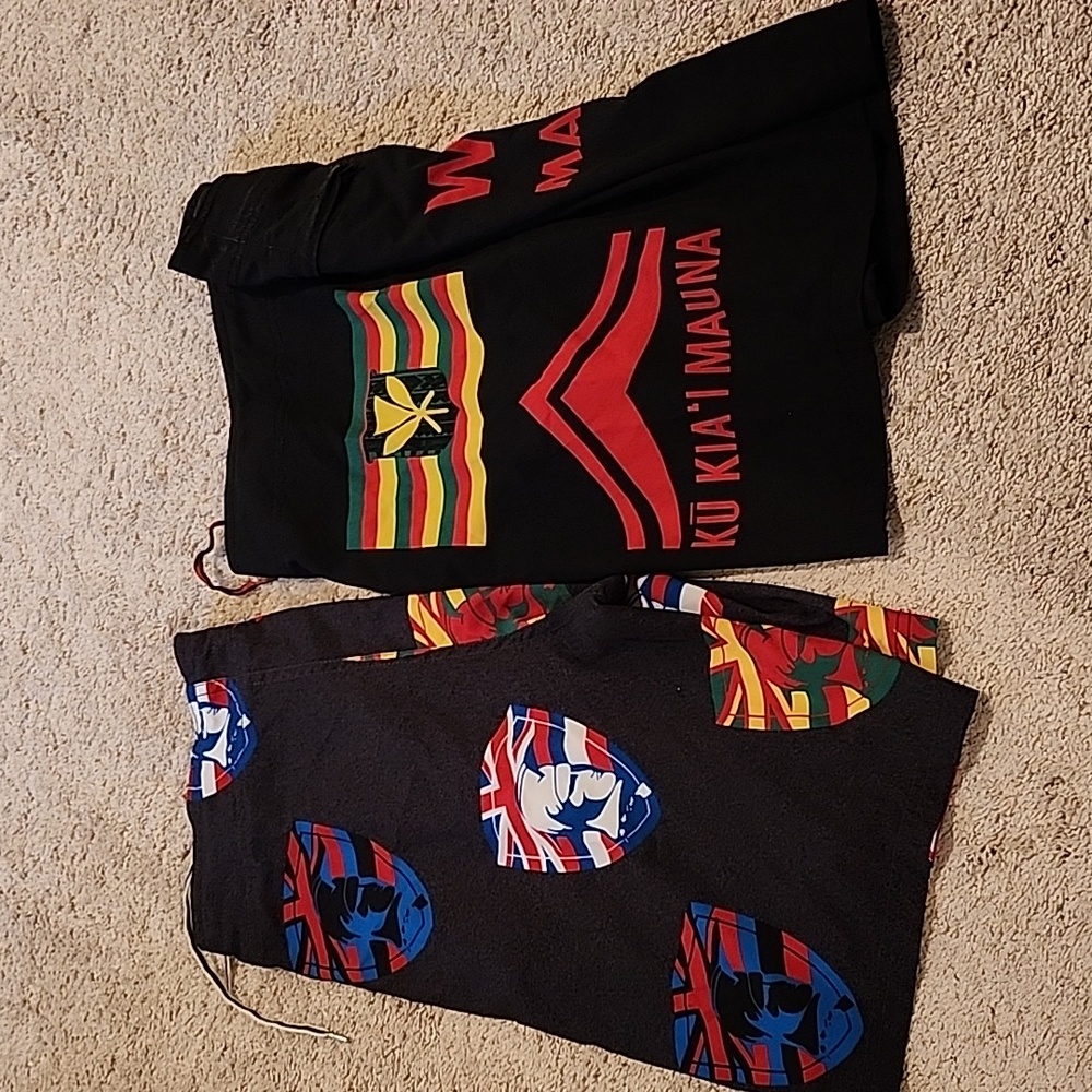 Two Swim Shorts Hawaiian Surf board shorts Mauna